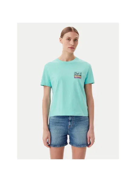 Футболка Quiksilver бирюзовый