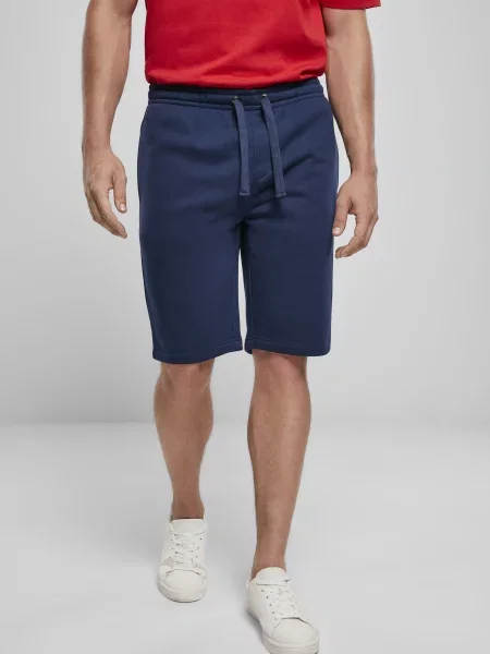 Urban Classics Hlače temno modra