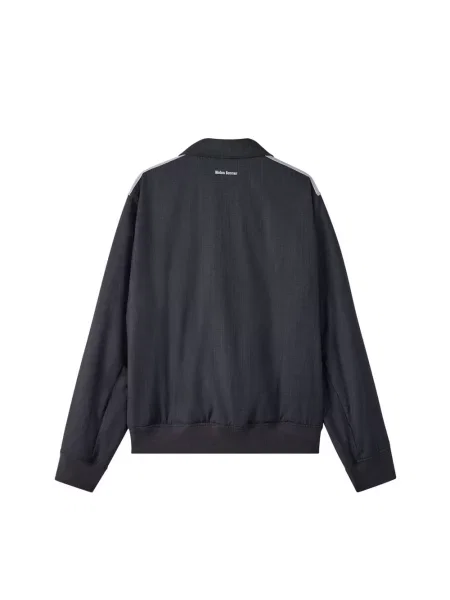 Kurtka przejściowa Adidas Originals wełniana szara