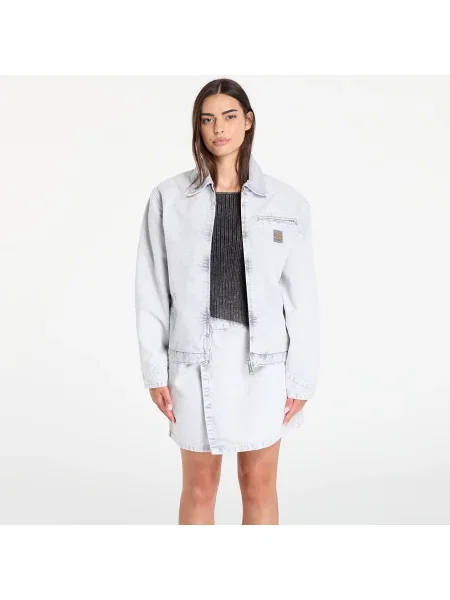 Μπουφάν Carhartt WIP OG Detroit Jacket UNISEX Black/ Black Chalk Wash XS μαύρο