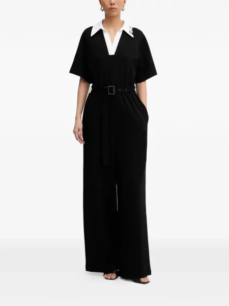 Gulerat salopetă Karl Lagerfeld negru