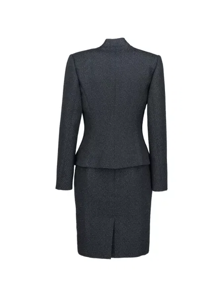 Rochie midi Marco Gabrielli Atelier asimetrică negru