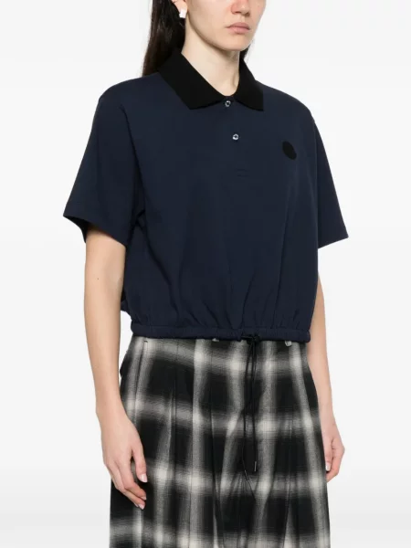 Șnur de strângere polo Moncler albastru