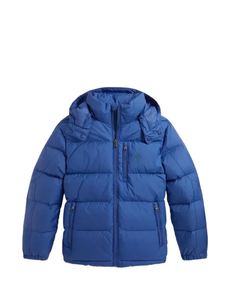 Kurtka puchowa dziecięca Polo Ralph Lauren niebieska