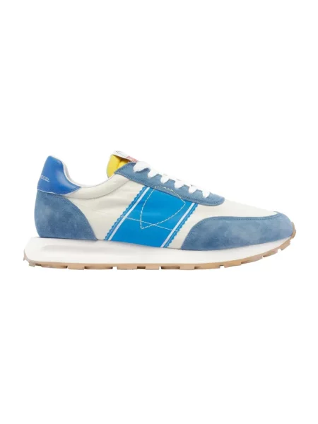 Buty do biegania Philippe Model zamszowe do biegania niebieskie