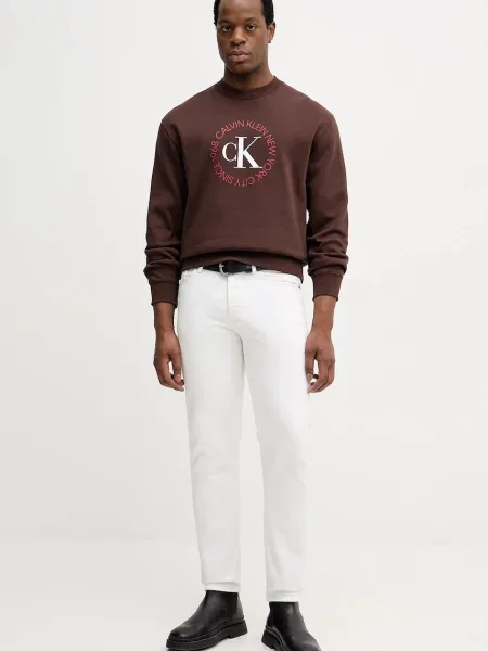 Calvin Klein Jeans Pulover bela