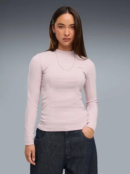 Лонгслив Puma розовый