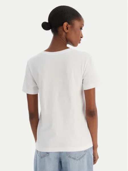 Calvin Klein Jeans Tričko Ss Monogram Vnk biela
