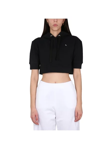 Bluza z kapturem Raf Simons z kapturem czarna
