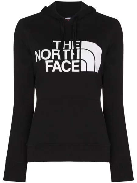 Hanorac cu glugă The North Face cu imagine cu cordon negru