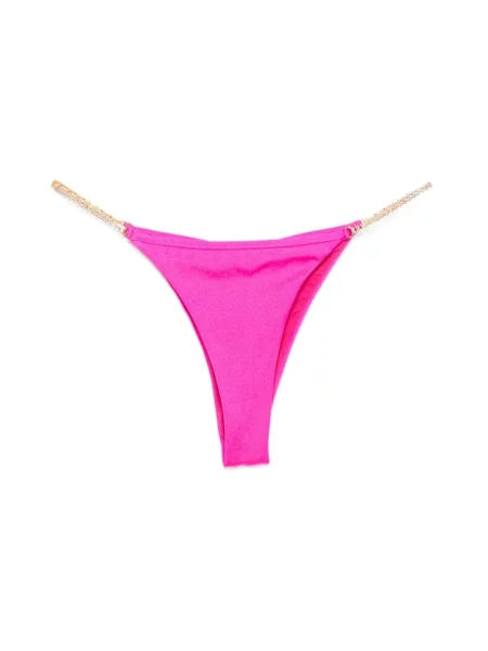 Bikini Chiara Ferragni Collection z logo różowe