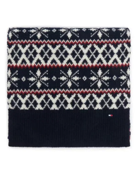 Tommy Hilfiger Šalikas Tamsiai mėlyna