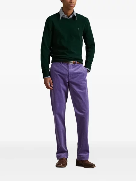 Ριγέ polo Polo Ralph Lauren με κουκούλα με αυτόγραφο λευκό