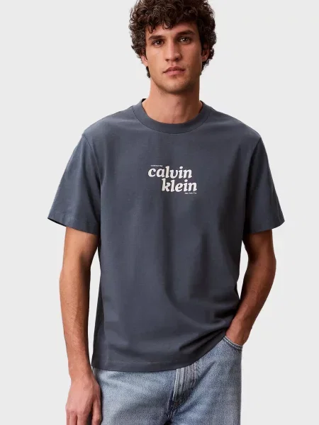 Футболка Calvin Klein Jeans синяя