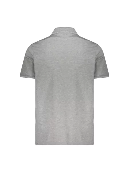 Koszulka polo Paul & Shark z krótkim rękawem szara