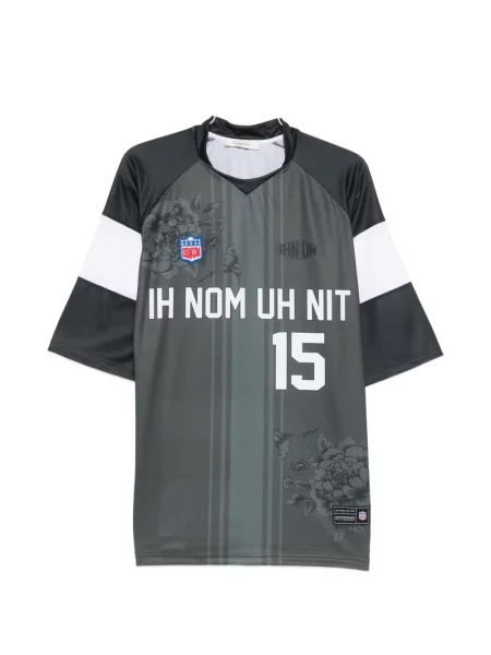 Tricou Ih Nom Uh Nit cu model floral cu imagine verde