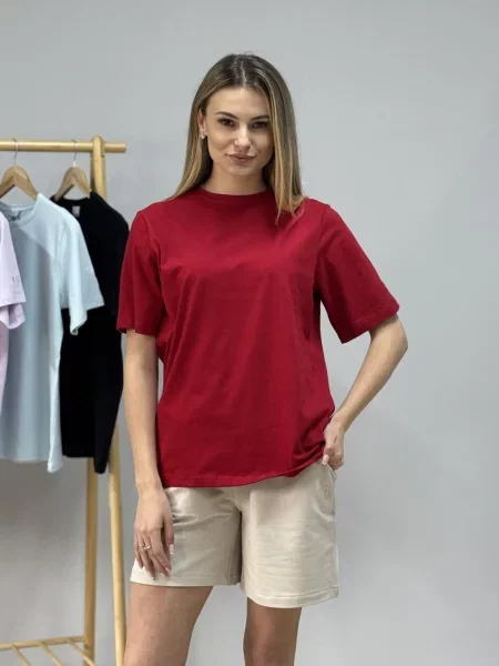 Футболка Umon бавовна/еластан червоний