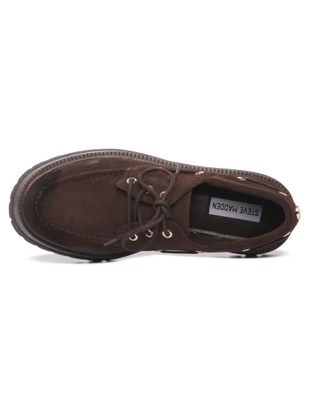 Pantofi Steve Madden din piele de căprioară maro