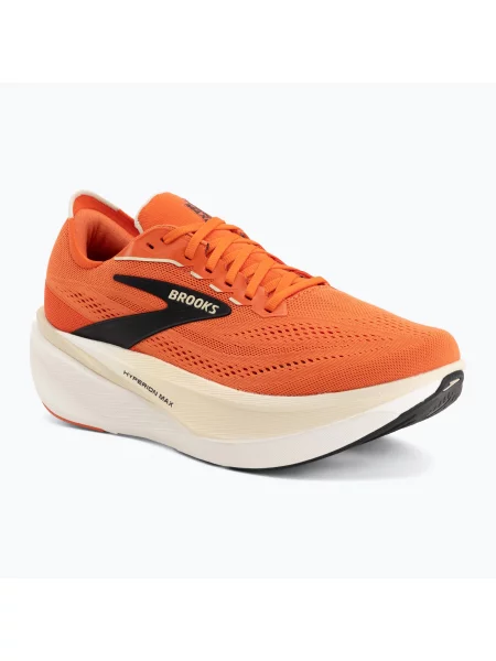 Férfi futócipők Brooks Hyperion Max 4 tigerlily/wood ash/black. Méret: EU fekete