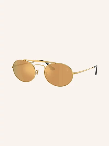 Ray-Ban Sluneční Brýle zlato/ zrcadlové hnědé