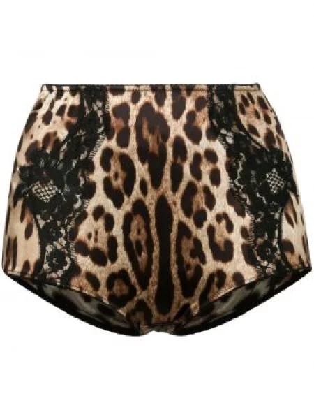 Chiloți Dolce & Gabbana cu imagine cu model leopard