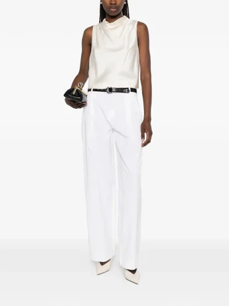 Панталони с прав крачол Vince бяло