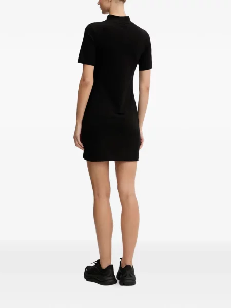 Rochie mini Guess cu autograf negru