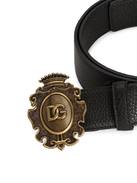 Curea Dolce & Gabbana cu autograf negru
