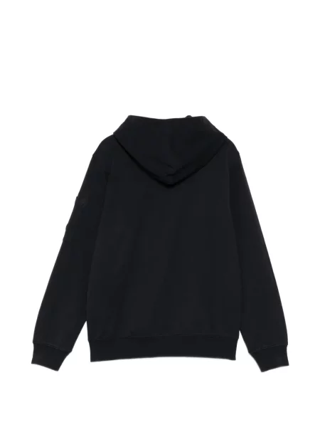 Bluza z kapturem dziecięca C.p. Company niebieska