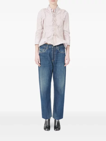Blugi Maison Margiela cu 5 buzunare albastru
