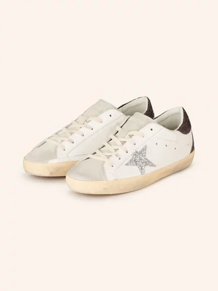 Golden Goose Sneakersy Super-Star weiss białe