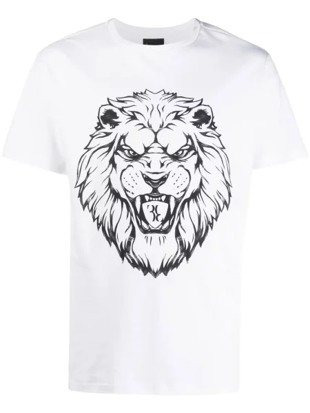 Tricou Billionaire cu imagine alb