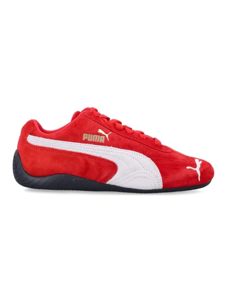 Sneakersy Puma Suede zamszowe czerwone