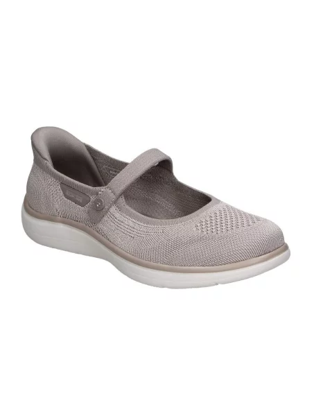 Baleríny Skechers béžová