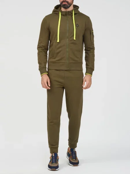 Костюмний спортивний костюм Blauer зелений
