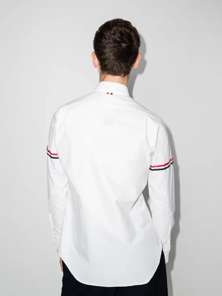 Dlouhá košile Thom Browne bílá