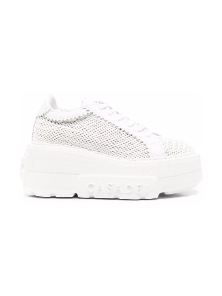 Sneakersy Casadei skórzane białe