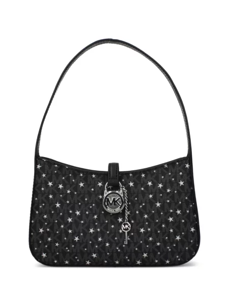 Shopper táska Michael Kors nyomtatás fekete
