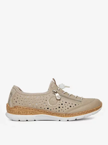 Sneakersy beżowe