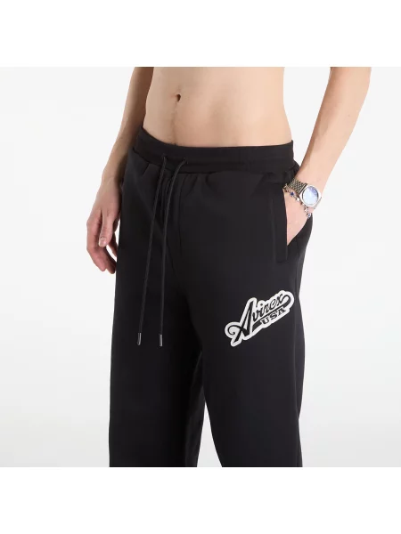 Pantaloni de trening Avirex Script Jogger Black XXL negru