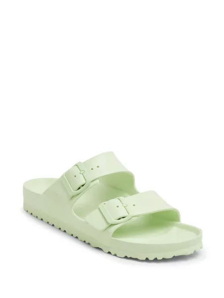 Klapki Birkenstock bez obcasa zielone