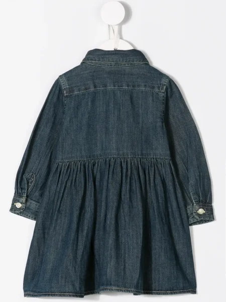 Sukienka dziecięca Polo Ralph Lauren niebieska