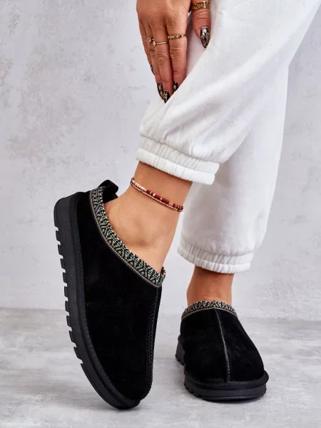 Copati Boto iz semiša črna