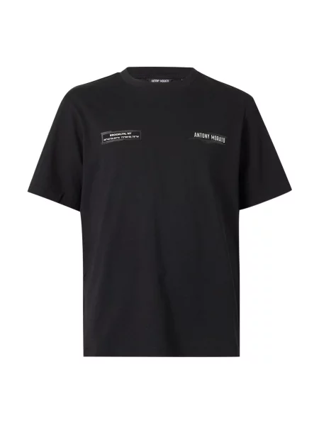 ANTONY MORATO Tricou gri / negru / murdar alb