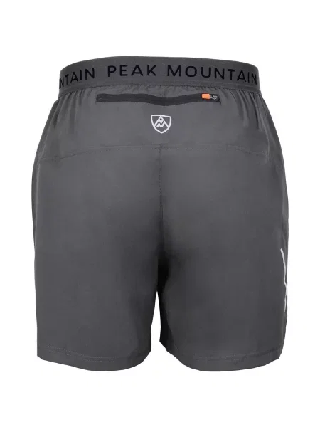 Scurt pantaloni Peak Mountain alergare negru
