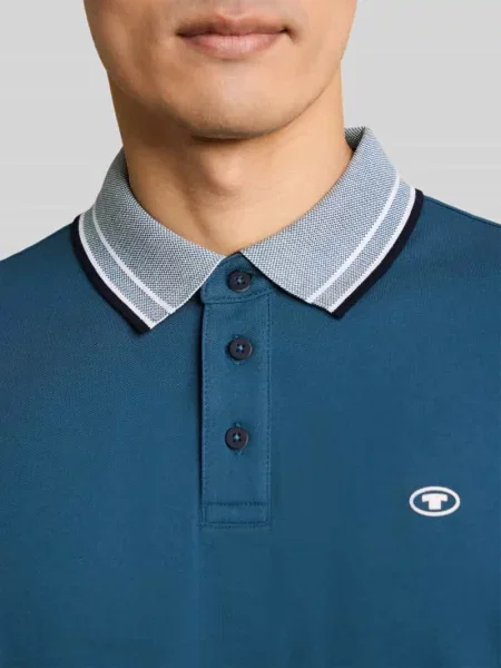 Koszulka polo z czystej bawełny o kroju regular fit Tom Tailor