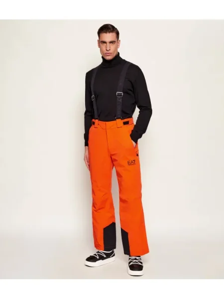 Pantaloni de schi portocaliu