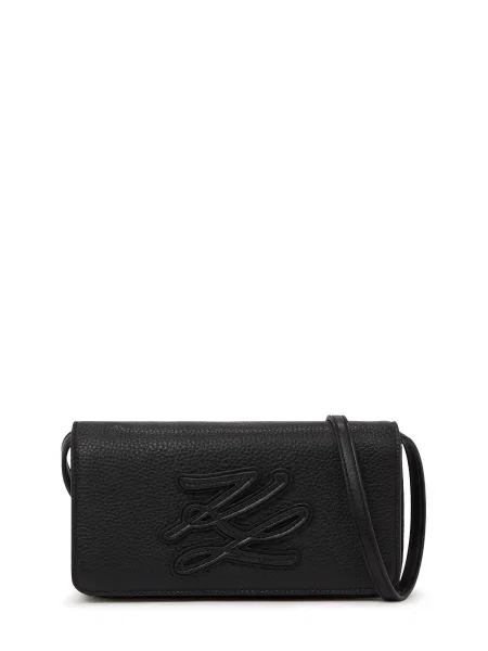 Geantă KARL LAGERFELD Autograph negru