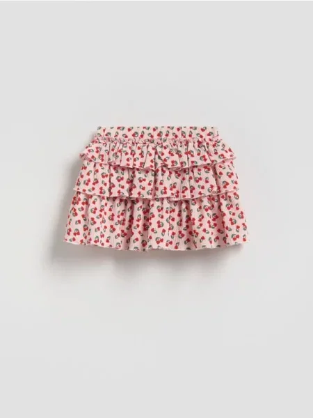 Reserved Спідниця-шорти з візерунком різнобарвний 