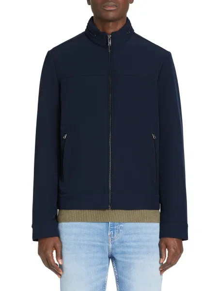 Geacă Celio softshell albastru